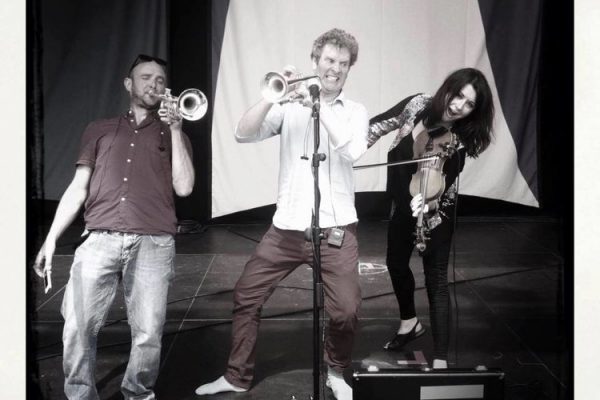 TWO TRUMPETS AND A FIDDLE!