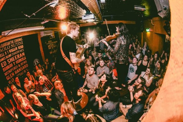 PERFORMING WITH ED SHEERAN AT THE RUBY SESSION. DUBLIN 2017 PHOTO: DARA MUNNIS